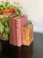Load image into Gallery viewer, Mid Century Marble Stone Bookend Block - Single
