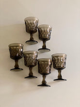 Load image into Gallery viewer, Vintage Glass Goblet Set
