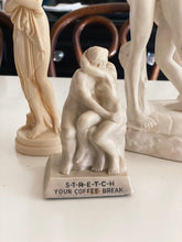 Load image into Gallery viewer, 1969 Russ Auguste Rodin&#39;s &quot;The Kiss&quot; Stretch Your Coffee Break Sculpture

