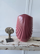 Load image into Gallery viewer, Large Pink Mauve Haeger Style Porcelain Ceramic Vase - Post Modern Art Deco Style

