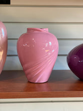 Load image into Gallery viewer, 90s Post Modern Pink Porcelain Vase / Vessel
