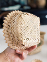 Load image into Gallery viewer, Woven Seagrass Straw Nesting Baskets - Set of 11
