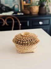 Load image into Gallery viewer, Woven Seagrass Straw Nesting Baskets - Set of 11
