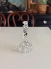 Load image into Gallery viewer, Vintage Cambridge Glass Lady Figure Flower Frog Art Deco Statue
