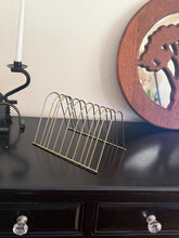 Load image into Gallery viewer, Vintage Gold Wire Metal Holder / Organizer / Display Rack
