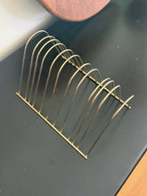 Load image into Gallery viewer, Vintage Gold Wire Metal Holder / Organizer / Display Rack
