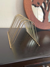 Load image into Gallery viewer, Vintage Gold Wire Metal Holder / Organizer / Display Rack
