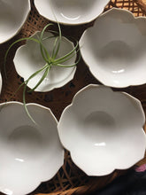 Load image into Gallery viewer, Vintage Small White Lotus Flower Nesting Bowls - Various Selections
