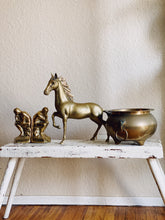 Load image into Gallery viewer, Extra Large Solid Brass Horse Sculpture : Statue / Figurine
