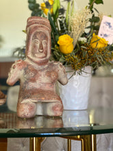 Load image into Gallery viewer, Tall Ceramic Mexican Folk Sculpture
