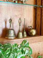 Load image into Gallery viewer, Solid Brass Tibetan Meditation Dorje Bell with Ornate Detail
