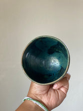 Load image into Gallery viewer, Small Blue Green Multicolored Glaze Ceramic Cup - Studio Pottery
