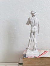 Load image into Gallery viewer, Small Michelangelo David White Plaster Mold Figurine

