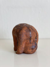 Load image into Gallery viewer, Brown Glazed Ceramic Lidded Jar Vessel Folk Art - Studio Pottery
