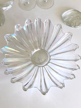 Load image into Gallery viewer, Federal Glass Iridescent Starburst Platter / Dish / Tray

