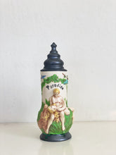 Load image into Gallery viewer, Vintage Porcelain Paradise Adam and Eve Couple Sculptural Pitcher
