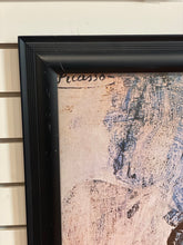 Load image into Gallery viewer, Large &#39;Blue Nude&#39; Picasso Print with Black Wood Frame
