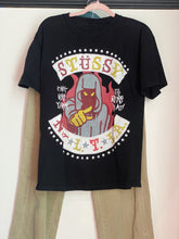 Load image into Gallery viewer, RARE Vintage Stüssy Worldwide Reaper T-Shirt / 80s 90s 2000s Graphic Tee
